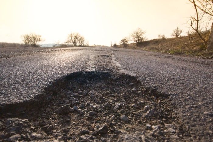 Pothole Chaos Looming On Roads Amid Cold Snap