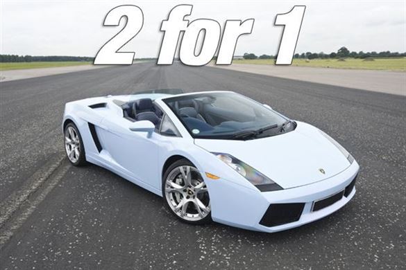 2 for 1 Supercar Thrill Driving Experience 1