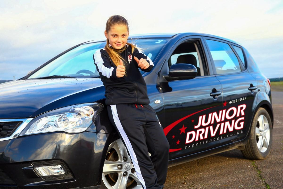 60 Minute Under 17's Junior First Drive Experience from drivingexperience.com