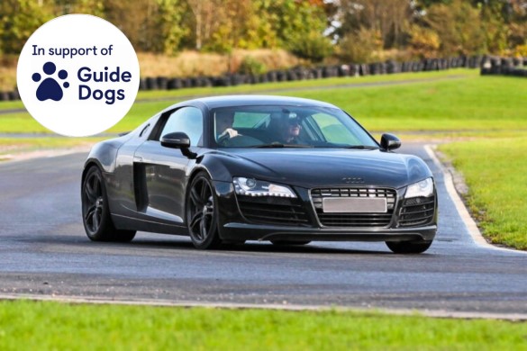 Blind Supercar Driving Experience - Guide Dogs Day Driving Experience 1