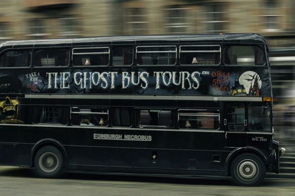 Edinburgh Ghost Bus Tour - Child Ticket Driving Experience 1