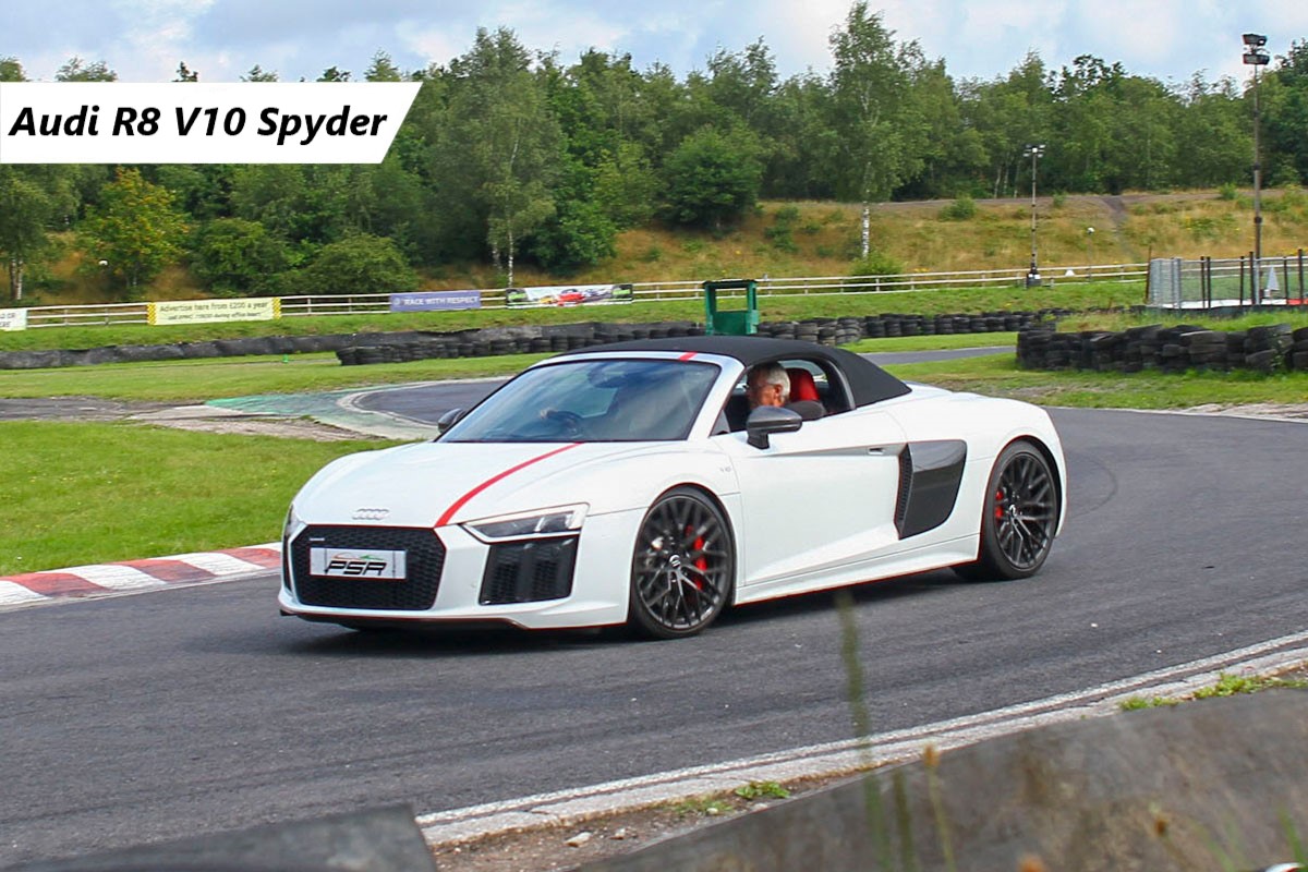 Drive an Audi R8 V10 Spyder Driving Experience 1