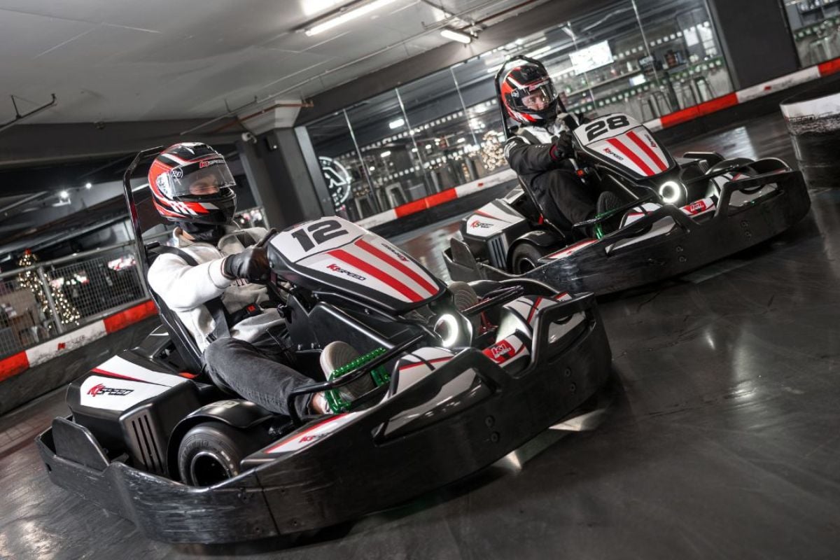 Family Karting at K1 Speed Canary Wharf for Two (Ages 7+) Driving Experience 1
