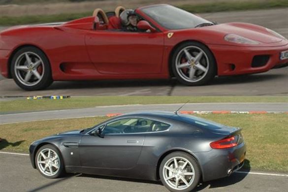 Ferrari v Aston Martin and Hot Laps Driving Experience 1