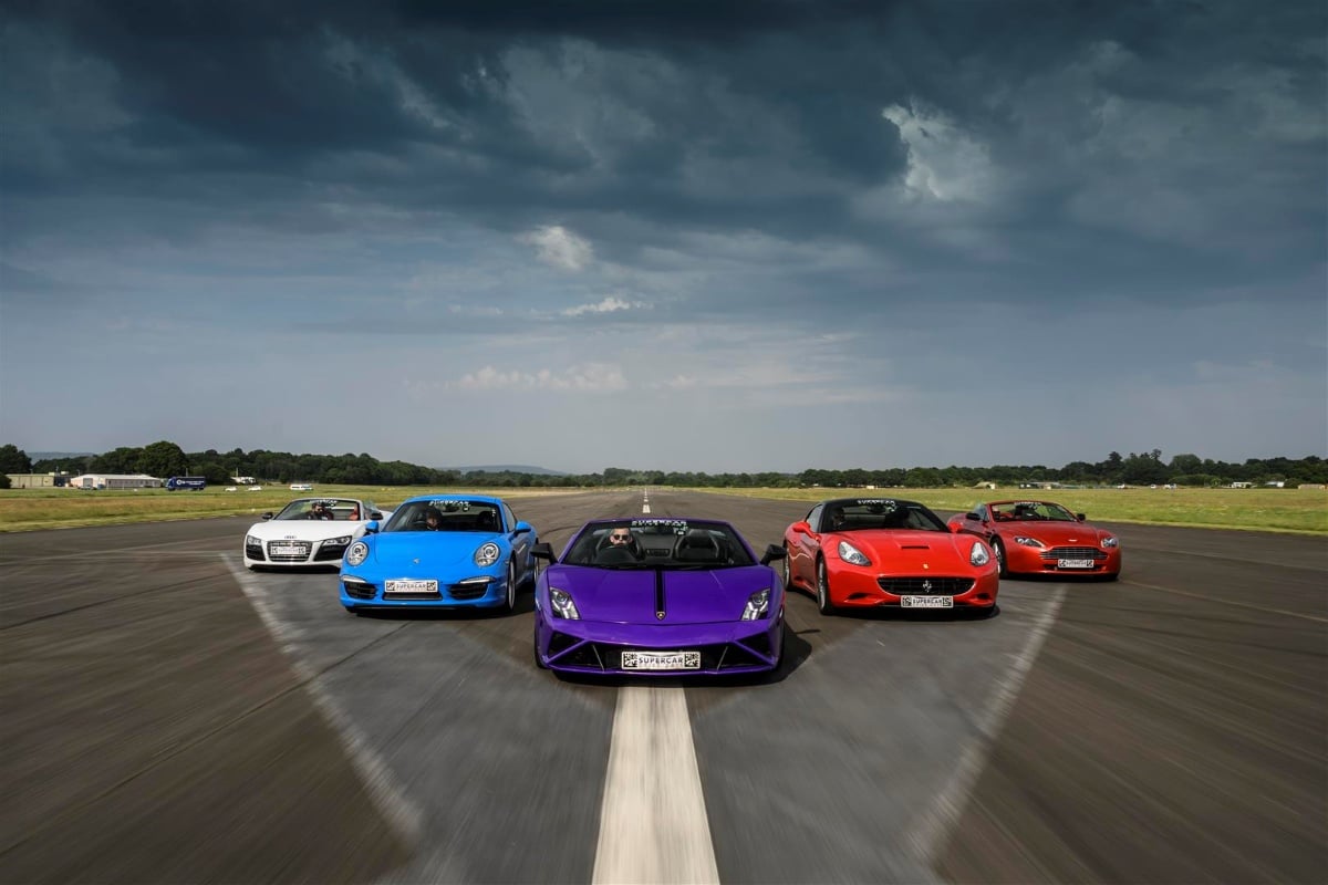 Five Supercar Thrill Experience from drivingexperience.com