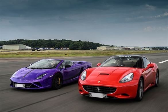 Five Supercar Thrill with High Speed Passenger Ride Driving Experience 2