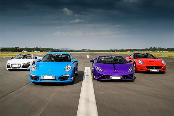 Four Supercar Blast with High Speed Passenger Ride Experience from drivingexperience.com
