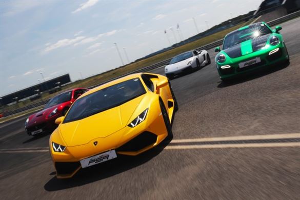 Four Supercar Thrill - Anytime Experience from drivingexperience.com