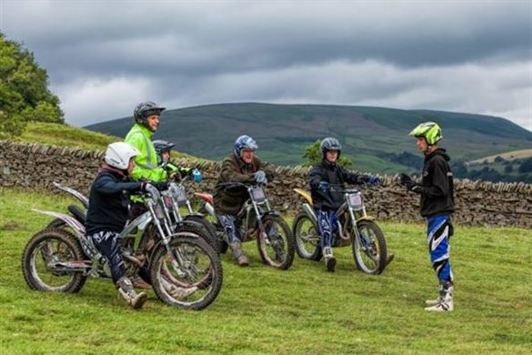 Half Day Motorcycle Trials Course Driving Experience 1