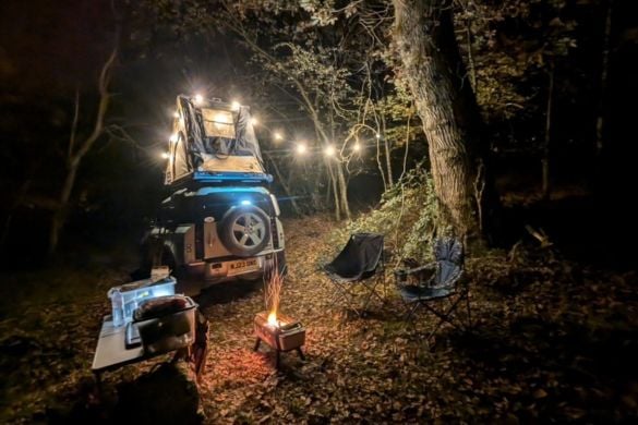 Junior Defender Overnight 4x4 Adventure in Powys Experience from drivingexperience.com