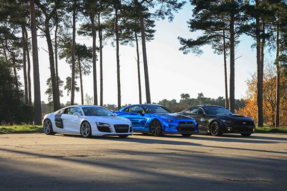 Junior Triple Supercar Drive with High Speed Passenger Ride Experience from drivingexperience.com