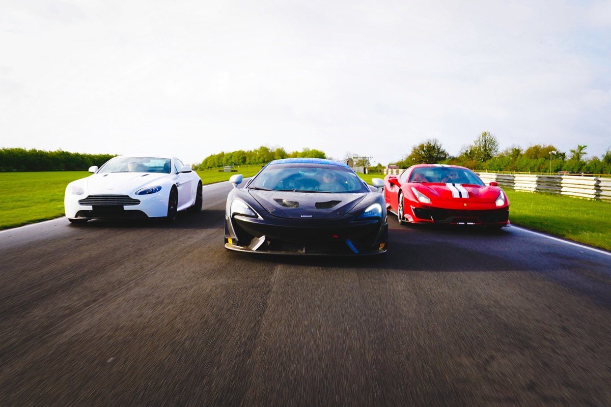 Junior Triple Supercar Blast Experience - Last Minute Deal Driving Experience 1