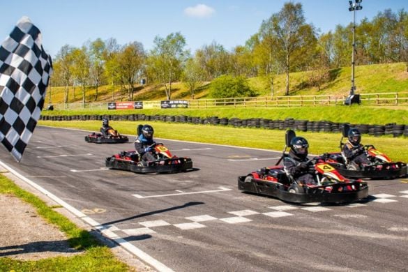 Outdoor Karting Sprint Race Experience from drivingexperience.com