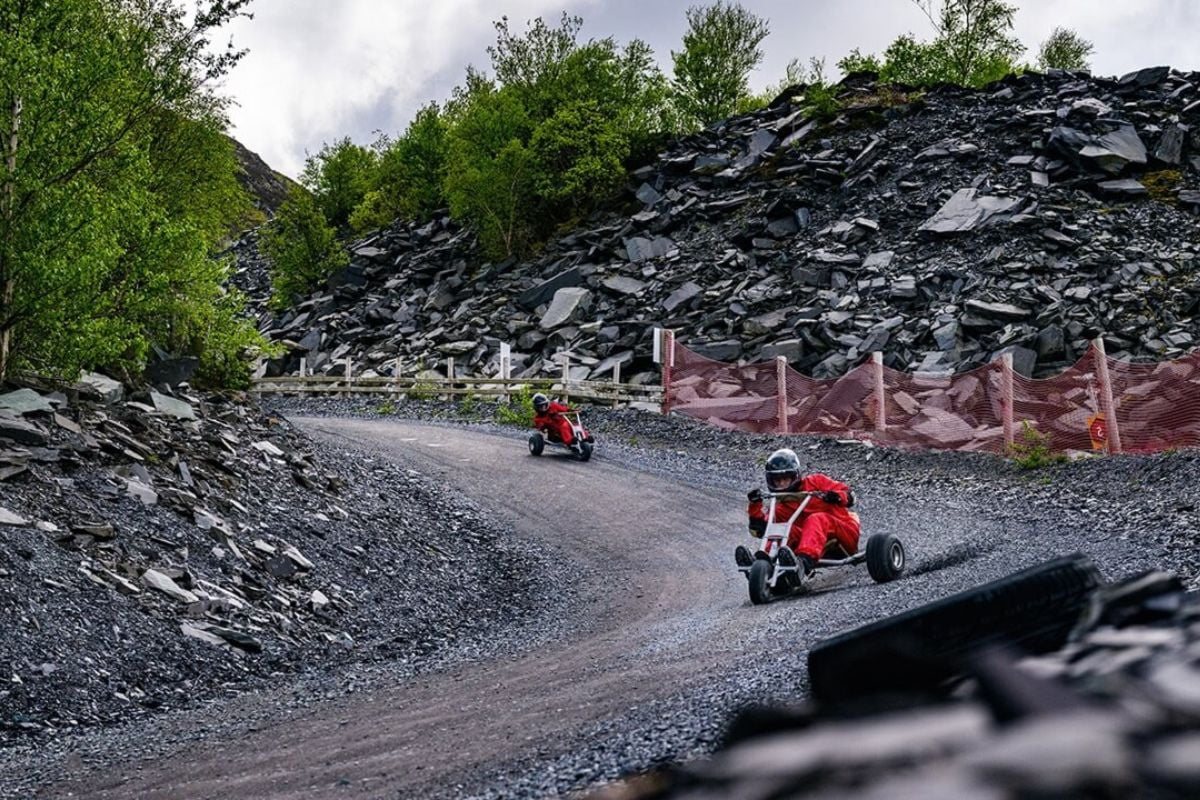 Quarry Karts Experience for Four at Zip World Penrhyn Quarry Experience from drivingexperience.com