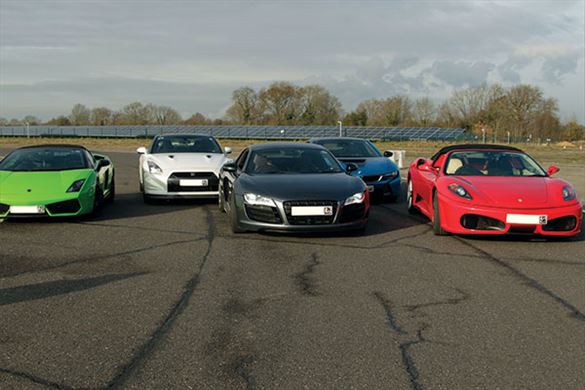 Six Supercar Thrill Experience from drivingexperience.com