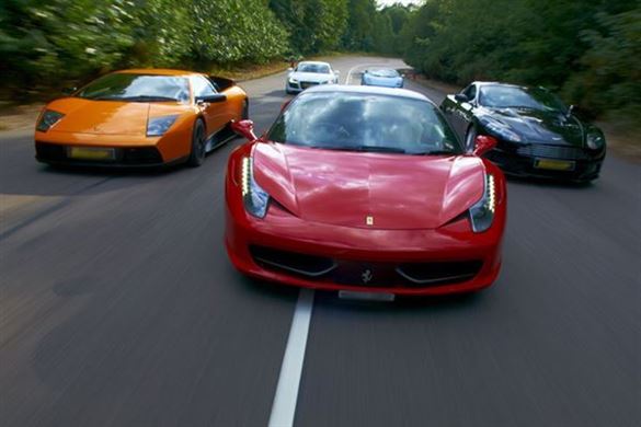 Supercar Treble Thrill Experience from drivingexperience.com