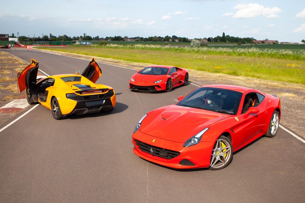 Supercar Triple Blast - Weekday inc High Speed Ride and Photo Print Driving Experience 1