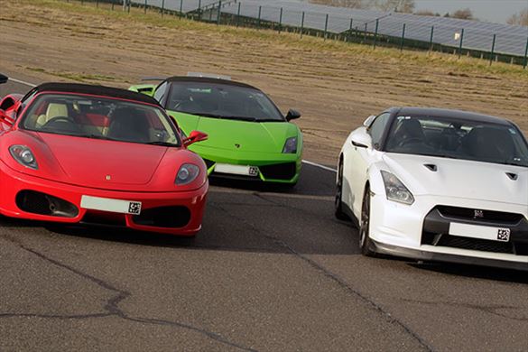 Triple Supercar Thrill Driving Experience 1