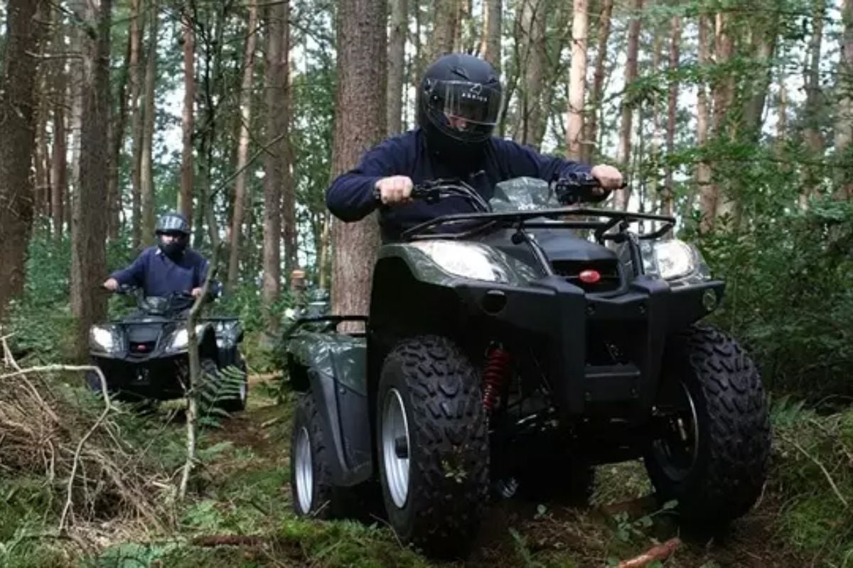 Quading Gift Book onto this VIP Quad Biking Trek Gift Voucher in Manchester