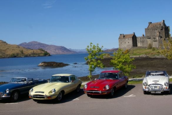 Weekend Classic Car Rental in Scotland (Choice C) Driving Experience 1